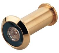 cyclingcolors Spioncino per porta, Ø 14 mm, fino a spessore porta 55 mm, senza anta a ribalta, ottone lucido