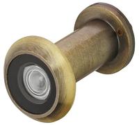 cyclingcolors Spioncino per porta, fino a spessore porta di 60 mm, ottone, brunito 14mm