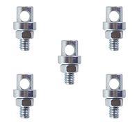 cyclingcolors, Supporto per canna da pesca. unisex adulto, argento, 19mm