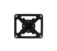 cyclingcolors Supporto per targhe porta targa moto scooter ciclomotore, 155x150mm Magnetico nero, non richiede foratura