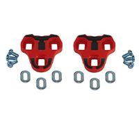 cyclingcolors Tacchetti Pedali Bici Compatibile con Look Keo Rosso 9° Grip Antiscivolo Corsa Bicicletta Calzature
