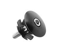 cyclingcolors Tappo Serie Sterzo per Bicicletta 1 1/8" 25,4mm Dado Stellato Star nut Forcelle MTB strada città vtc di montaggio Nero