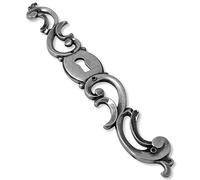cyclingcolors targhette antiche per chiavi metallo zama argento grigio antica destra gallo targhetta portachiave chiave mobili targhette copertura per serratura porta