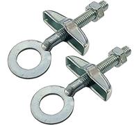 cyclingcolors Tendicatena per Bici BMX, M6 x 60mm, Confezione da 2, Argento
