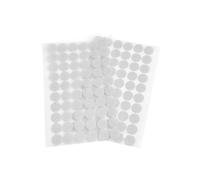 cyclingcolors Tondini Adesivi Tondo Adesivo Tondo Punti Autoadesivi Gancio Anello Nastro Puntini per Decorazioni da Parete Foto Oggetti Fai da te Artigianato 60 coppie 15mm, bianco