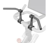 CyclingDeal 1 paio di estensori per manubrio Swept-Back per cyclette indoor, estensioni per barra posteriore per Peloton, compatibili con manopole per manubrio della bicicletta