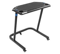 Cyclingtrainer per interni con tavolo regolabile da 82 a 120 cm, per bici da strada e mountain bike, per casa, portata 50 kg