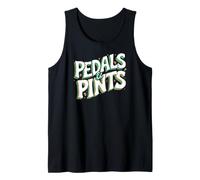 Cyclist Beer Lover Pedals & Pints Bike Brew Canotta