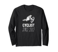 Cyclist Since 2012 Bicicletta in Salto Maglia a Manica