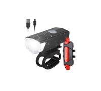 Cyclist's Guardian: Luce anteriore per bicicletta super luminosa ricaricabile tramite USB per una maggiore visibilità e sicurezza su strada.