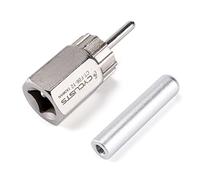 cyclists Set di strumenti per la rimozione della cassetta - Frusta catena e anello di bloccaggio per Shimano HG cassetta / ruota libera installazione rimozione MTB bici da strada 7 8 9 10 11 velocità