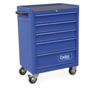 Cyclus Tools Carrello da officina unisex, per adulti, 03704400, blu, 92,5 x 68 x 13 cm