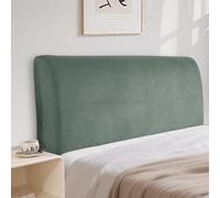 CYCMACO Velluto Copri Testata Letto Universale 150cm, Verde Chiaro | Elasticizzato Copertura Per Testiera Del Letto, Universale, Tinta Unita, Lavabile, Per Letti Singoli Matrimoniali
