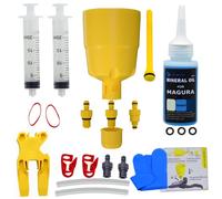 CYCOBYCO Kit spurgo per Freni a Disco Idraulici Magura I Set spurgo con Olio Minerale Idraulico per Freni a Disco Spurgo Perfetto del Freno della Bicicletta