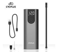 CYCPLUS A8 Pompa per pneumatici portatile per bicicletta Gonfiatore per bici Compressore d'aria elettrico Batteria ricaricabile ad alta pressione per palle per auto