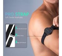 CYCPLUS Sensore di frequenza cardiaca Bracciale da polso Cintura pettorale Bluetooth ANT + Monitor fitness per computer da bici GPS Garmin Wahoo