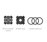 Cycplus Supporto Per Ciclocomputer Da Manubrio Gps Black