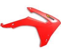 Cycra MX Powerflow, carter del radiatore male Rosso