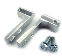 Cycra Probend Triple Clamp CRF 250/450 X, morsetti per barre male Argento