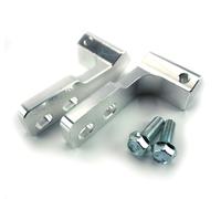 Cycra Probend Triple Clamp Side, morsetti per barre male Argento
