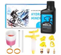 cyctravel Kit Spurgo Freni per Freni Idraulici SHIMANO. Kit Spurgo Freni per Mountain Bike Include Liquido Freni a Olio Minerale da 150 ml e Istruzioni Passo Passo.