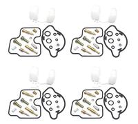 CYDJML Carburatore Manutenzione Kit Kit di Riparazione E Ricostruzione del Carburatore per XRV750 RD07 1993-2003 XRV 750 RD 07 Guarnizione Dell'ago Galleggiante Moto ricostruzione Ricambio(Set 1)