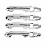 CYDJML Copertura Per Maniglia Della Portiera Auto Copertura Per Maniglie Esterne Auto Per Civic 2006 2007 2008 2009 2010 2011 Coperture Decorative Nero Lucido Guscio Protettivo Esterna(Argento 1)