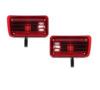 CYDJML Fanalino Catadiottro Auto Alloggiamenti Per Fanali Posteriori Per Chevy Per Chevelle 1970 Catarifrangenti, Luci Stop Indicatori Direzione, 5964288 5964290 Fanali Posteriore(Rosso)