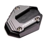 CYDJML Piastra Estensore Piastra di Supporto per Cavalletto Laterale per Moto per BMW F900GS Adventure F900 GS ADV F 900GS 2024 2025, Estensione Cavalletto Laterale Cuscinetto per cavalletto(Titanio)