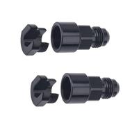 CYDZSRA 2 pz/set adattatore connettore EFI in alluminio montaggio facile e veloce per sistema di combustibili raccordo adattatore linea di ingresso rotaia carburanti