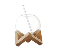 CYDZSRA Bicchiere da cocktail, sfera di cristallo, idea regalo per colleghi e persone care per inaugurazioni di una casa, bicchiere da succo trasparente, per