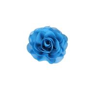 CYDZSRA Collare per cani Fiori Comodo da indossare Fascia elastica Design Papillon per gatti Perla Chiffon Bellissimo aspetto Forniture per animali domestici per cucciolo, cielo blu