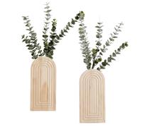 CYDZSRA Decorazione da Parete per Sala da Pranzo Decorazione da Parete Boho con Eleganti vasi per abbellire L'Arte degli Interni, Tipo A