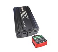 CYDZSRA Inverter di potenza con 2 prese CA, batteria,Per Mil-waukee | adattatore per caricabatterie CC per inverter di potenza da esterno con 2 prese CA, porte USB per auto
