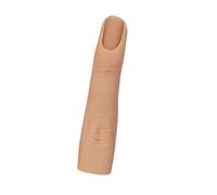 CYDZSRA Strumento di allenamento per nail art, dito finto pieghevole in silicone, modello realistico per esposizione di gioielli, profondità circa 10 mm. Aumenta il livello abilità nella pratica della