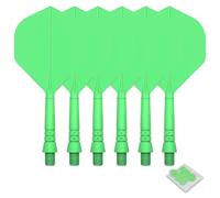 CyeeLife Alette e Aste per Freccette in plastica Standard, 6 Pezzi,CF02