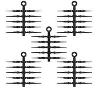 CyeeLife Fit Point Plus, punte per freccette in plastica, 50 pezzi, punte morbide, filettatura 2BA, punte per freccette, punte di ricambio, particolarmente stabili e durevoli