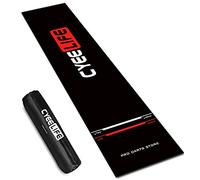 CyeeLife Tappetino per freccette con fondo antiscivolo, con custodia, lunghezza 295 cm, garanzia di qualità e fiducia del marchio, ideale per giocare con freccette in modo sicuro e preciso