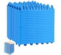 CYEER 20 contenitori per uova, porta uova, frigorifero, contenitore per 30 uova all'ingrosso per conservare le uova (blu)