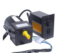 CYFANG 1 pz 25 W 220 V AC Monofase Motore di Controllo della Velocità 4RK25GN-C Motoriduttore reversibile 80x80mm Telaio AC Riduttore Del Motore meccanicamente(31rpm)