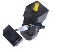 CYFANG 1 pz 5RK120RGU-CF Motoriduttore a velocità variabile 120 W 220 V AC Monofase 90x90mm Velocità del telaio Motore regolabile con regolatore meccanicamente(500K 2.5rpm)