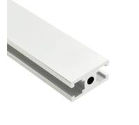 CYFANG 1530 Profili in alluminio for telaio porta anodizzati argento 15x30mm Guide lineari for armadietti, ripiani, rack, guide di scorrimento for telecamere Ferramenta telai(600mm)