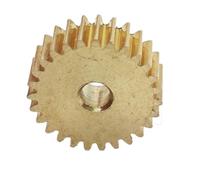 CYFANG 5 pezzi 0,2M 40 denti ingranaggi in rame albero 2 mm ingranaggio motore diametro 8,4 mm spessore 1,2 mm 0,2 modulo 40T pignone Pignone cilindrico(1.98mm bore)