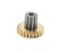 CYFANG Ingranaggio a doppio strato, modulo 0,5, 10 denti, 25 denti, ingranaggio duplex, altezza 10,3 mm, 1 stadio, denti elicoidali, pignone a vite senza fine for turbina cilindrici