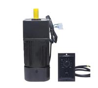 CYFANG Motore regolato a velocità 60W 5RK60RGN-CF Regolatore di velocità del motore di controllo della velocità 220V AC 90x90mm Riduttore di velocità Motoriduttore reversibile meccanicamente(6K 225RPM