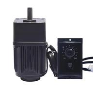 CYFANG Motore riduttore CA 15 W Motore a velocità variabile con controllo della velocità CA 220 V con regolatore di velocità Motoriduttore reversibile con telaio 70x70 mm meccanicamente(12.5rpm)