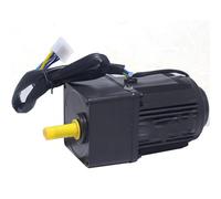 CYFANG Motore riduttore telaio 80x80mm 25W 220V AC Motoriduttore monofase a velocità fissa 8.5 RPM 415 RPM Motore costante CW CCW meccanicamente(125RPM)