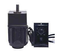 CYFANG Motoriduttore reversibile da 15 W Motore di controllo della velocità 3RK15GN-C con regolatore Motore riduttore di velocità con telaio monofase 220 V CA 70x70 mm meccanicamente(2.5rpm)