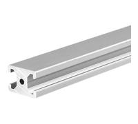CYFANG Profilo estruso tipo H 1520, standard europeo, in alluminio anodizzato argento 15x20 mm for telaio porta-finestra Ferramenta telai(300mm 11.81" long)