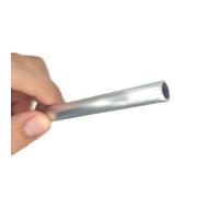 CYFANG Tubo metallico tondo cavo senza saldatura in alluminio da 300 mm for estensioni di barre orizzontali e applicazioni di persiane telaio artigianale(11x2.5mm)